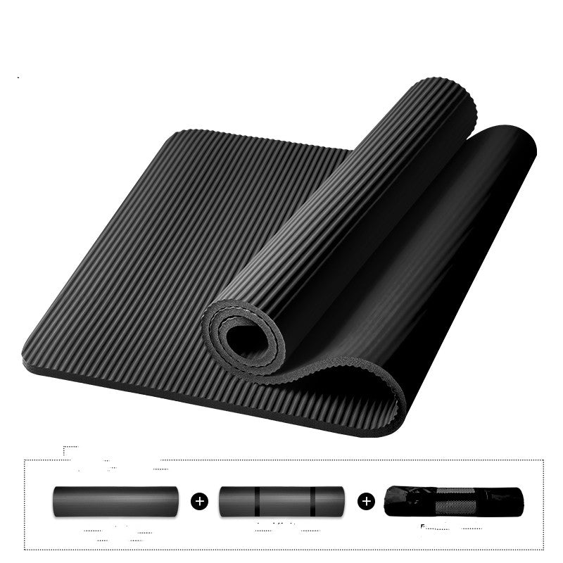 Premium Thick Yoga Mat for Comfort and Stability
