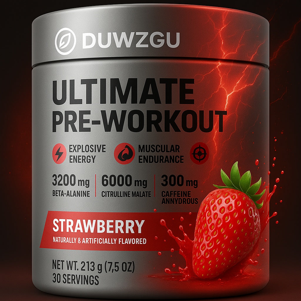 Pre-Workout Caffeine Supplement for Energy and Focus