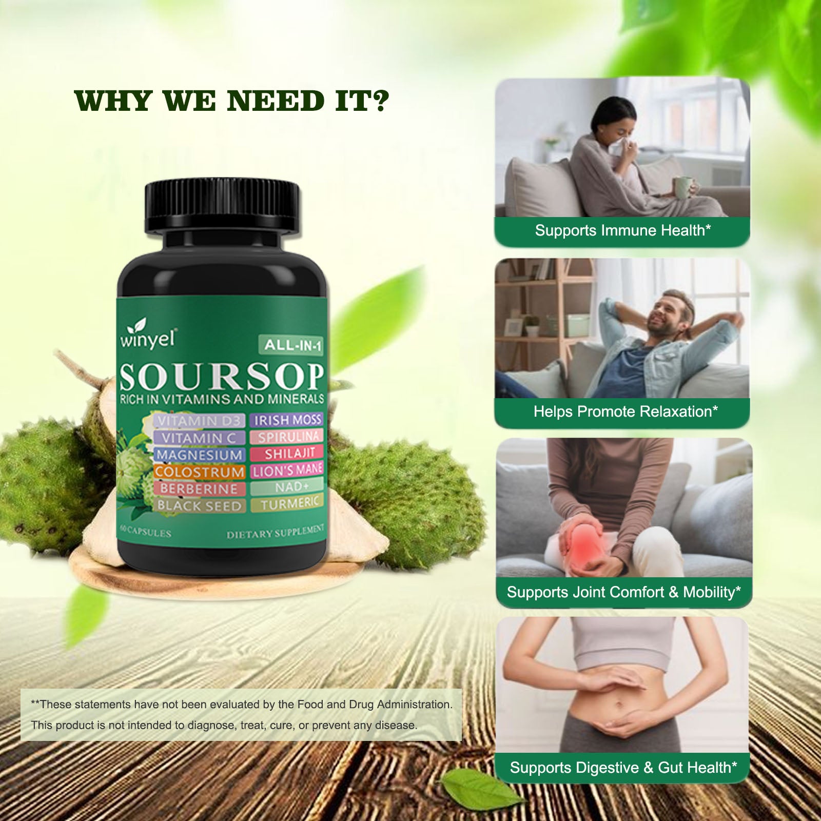 Soursop Supplement