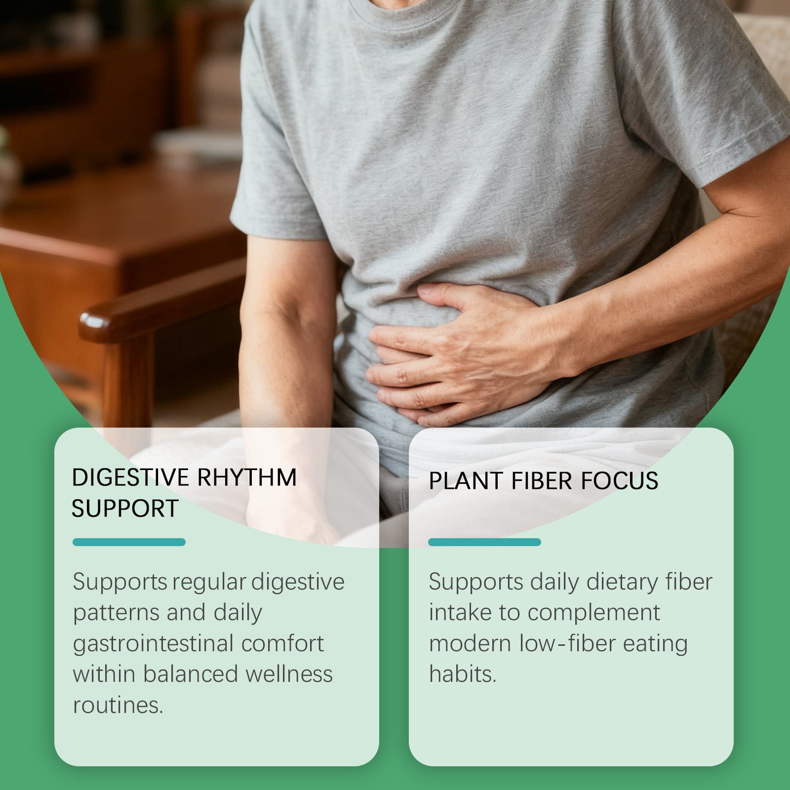 Moringa Leaf Capsules for Digestive Wellness