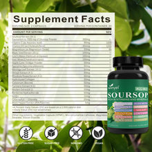 Soursop Herbal Supplement with 20 Plant Extracts