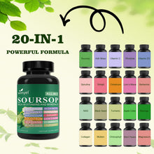 Soursop Herbal Supplement with 20 Plant Extracts