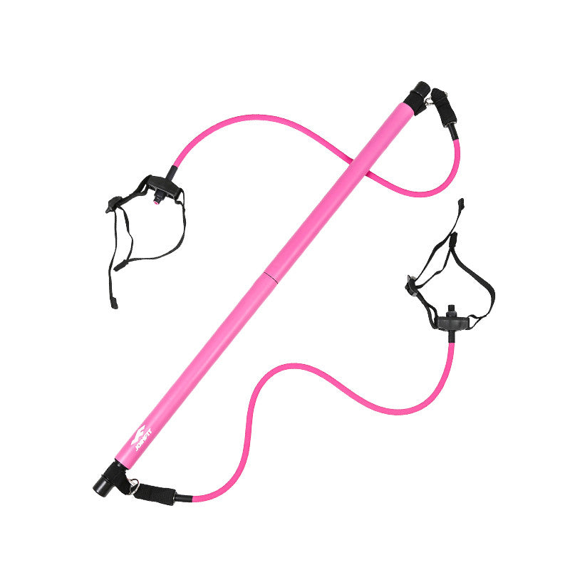 Pilates Bar Kit with Adjustable Resistance Bands