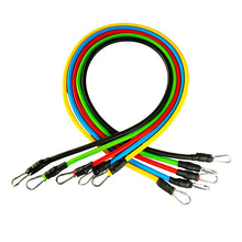 11-Piece TPE Resistance Band Set for Home Workouts
